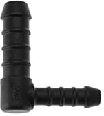 WamSter L Schlauchverbinder 90 grad Winkel -Stück Pipe Connector 12 mm 8 mm Durchmesser