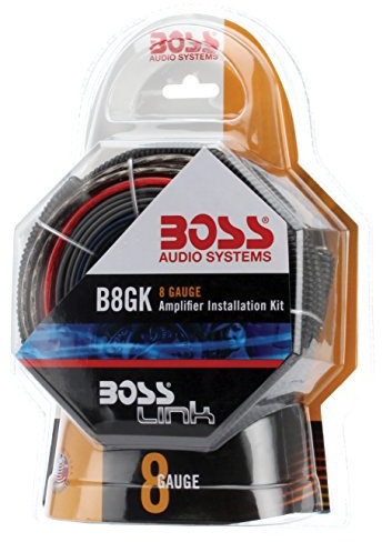 BOSS 1241825 Amplif Harness Kit 8 Gauge 8,3 mmq