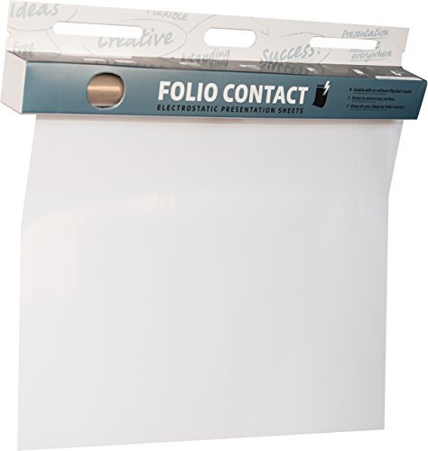 Folio Contact CB256080 - Fogli elettrostatici, 60 x 80 cm, 25 fogli, trasparente