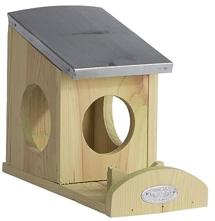 Beeztees 48227 trähus för ekorn, 24 x 12 x 18 cm
