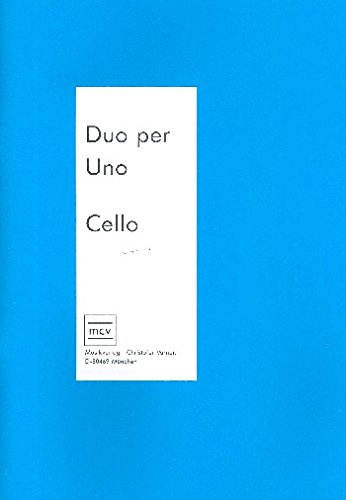 Duo per uno (+Cd, + Diskette): für Violoncello