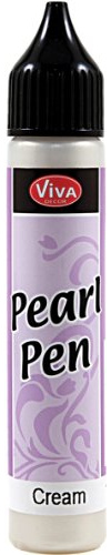 Viva Decor 25ml Pearl Pen, Cream