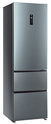 Haier Réfrigérateur/Congélateur A2FE735CFJ - Efficacité énergétique A++ - Hauteur : 190 cm - Capacité : 347 l - Tiroirs de congélation 3D - Aspect acier inoxydable.