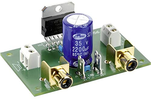 CONRAD COMPONENTS 1216582 Stereo-Verstaerker Bausatz 9 V, 12 V, 18 V/DC 35W 2Ω