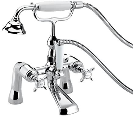 Bristan N BSM C CD 1901 Pillar Bath Shower Mixer - Chrome