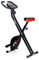 VIAVITO Folding Exercise Bike Onyx Compact Upright Stationary X-Bike Home Indoor Cycling Workout Fitness Equipment, 8 Magnetic Resistance Levels, LCD Display, Pulse Sensors, Comfortable Padded Seat