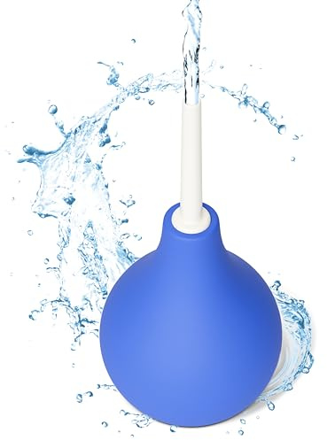 Darmreinigung Klistierspritze Einlaufset für Darmeinlauf, Analdusche zur Darmspülung, Vaginaldusche Intimdusche 100 ml