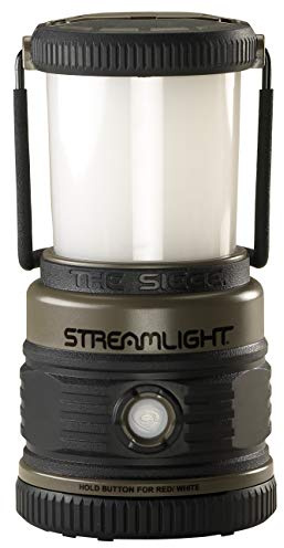 Streamlight 44931 Siege 540-Lumen Compact LED Camping Lantern with 360° Lighting for Power Outages, Hurricanes, and Emergencies, Coyote