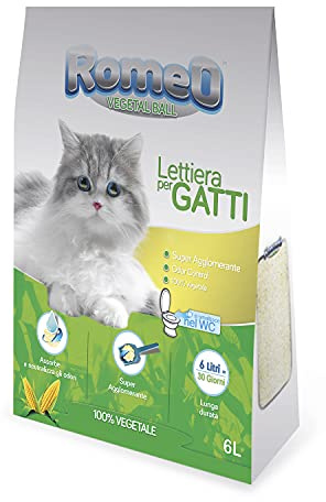 PORRINI Lecho Natural para Bandejas de Gato