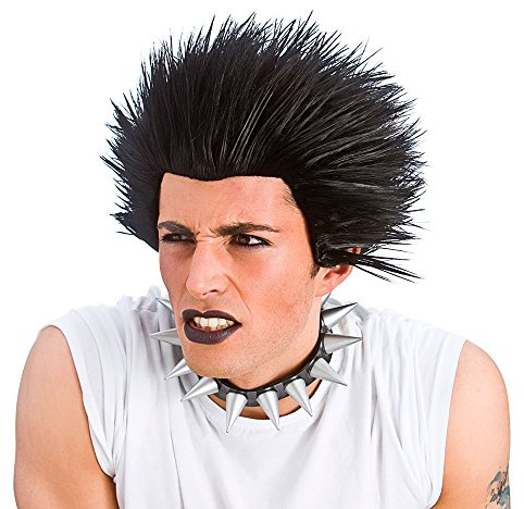 Wicked Costumes Adult Punk Fancy Dress Wig