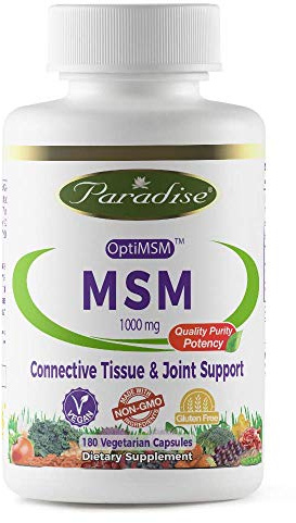 Paradise MSM. 100% OPTIMSM Original Worldwide Patented Ingredient. - 100% Naturally Extracted - No Harsh Chemicals or Solvents - 100% American Made!