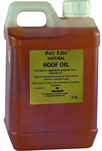 Gold Label Unisex's GLD1500 Hoof Oil Natural, Clear, 500 ml
