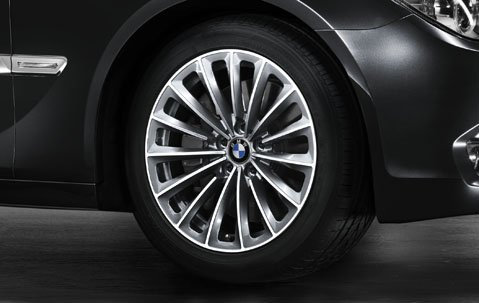 Original BMW Alufelge 5er GT F07-LCI Radialspeiche 252 in 19 Zoll für vorne