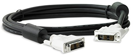 HP DC198A - DVI a DVI Cable - Cable DVI - Enlace Simple - DVI-D (M) - DVI-D (M) - 2 m - para Compaq 10