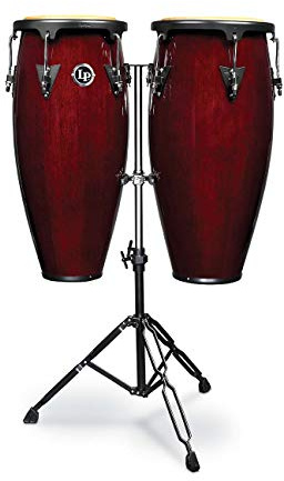 Latin Percussion LPA646-DW Conga Drum Dark Wood / Black