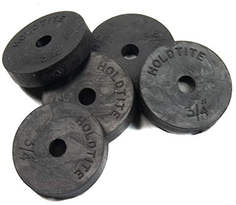 Flat Tap Washer 3/4 BSP Replacement Tap Washer 25mm Diameter (Pack of 5)