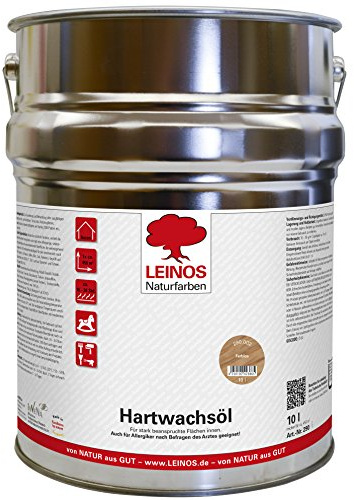 Leinos 290 Hartwachsöl 054 Sandgelb 10 l