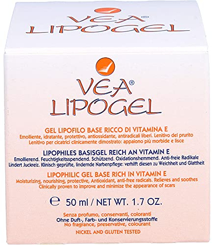 Hulka Vea Lipogel Gel lipofílico a base de vitamina E, 50 ML