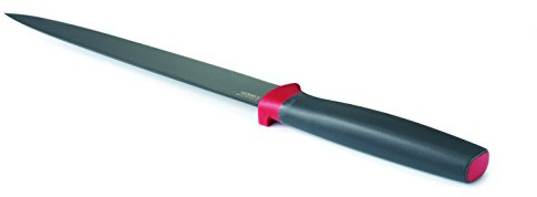 Joseph Joseph 10075 Elevate Couteau à découper/Tranchelard avec Fourreau Protège Lame Acier Inoxydable Noir 34,6 x 5,2 x 4,8 cm