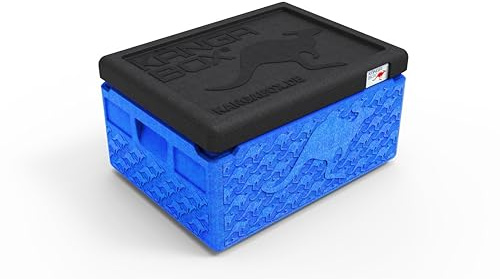 KÄNGABOX® Mini Thermobox kalt & warm 1,5L – Ideal als Lunchbox oder Brotdose - Ultraleicht & perfekt schließender Deckel – Stoß- & Kratzfeste Oberfläche – Spülmaschinenfest