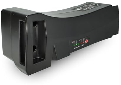 vhbw Batería reemplaza Panasonic GD-PAN-E36B para e-Bike, Bici eléctrica (11 Ah, 36 V, Li-Ion) - Negro