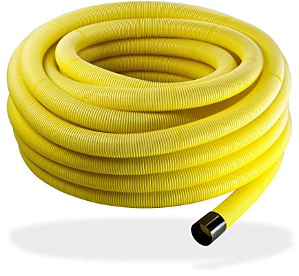 Stabilo-Sanitaer Tuyau de drainage DN 80 mm x 50 m - Tuyau de drainage fendu, perforé