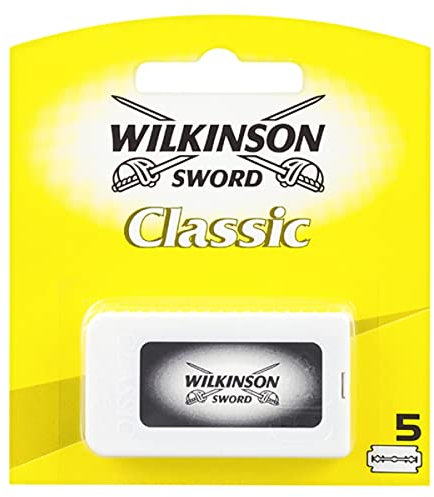 Wilkinson Classic Sword Double Edge Razor Blades (Pack of 5) (Rasiermesser)