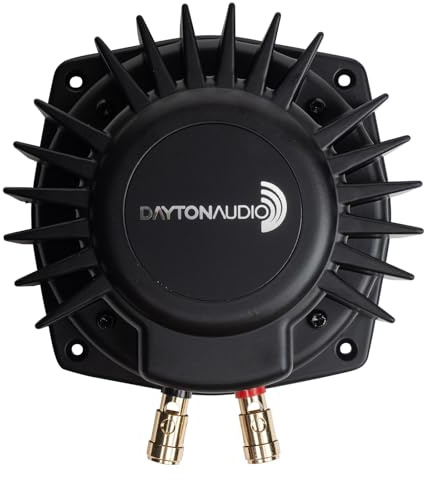 Dayton Audio BST-1 – Bass Shaker Pro Haute Puissance – 50 Watts RMS, Impédance 4 Ohms – Transforme n'importe quelle surface en système audio et génère des basses profondes type subwoofer