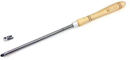 Wiedemann Ringschneider Ø 13mm Langlochversion mit NoStopTool (Spanbegrenzer) mit Halterstange Ø13mm für Drechsler/Woodturner