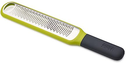 Joseph Joseph Handi-Zest Rallador Multiusos, Cuchilla de Acero Inoxidable para Rallar Citricos, Queso, Verde