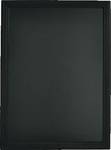 SECURIT - WandKreidetafel Universal 60x80 cm - Schwarz | Einfach zu reinigen - Robuste Verarbeitung
