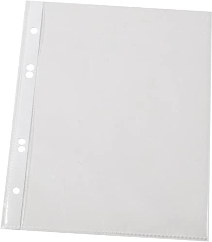 Q-Connect KF15570 Prospekthülle A5, 100 Stück glasklar