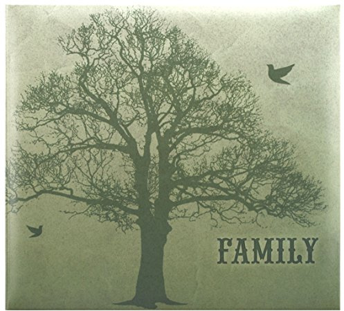 MBI Family Tree Post Bound Scrapbook 12 x 12, vinyl, Green, 12 by 12-Inch