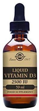 Solgar Liquid Vitamin D3 2500 IU (62.5 µg) - Keeps Bones and Teeth Healthy - Supports Immunity - Vegetarian