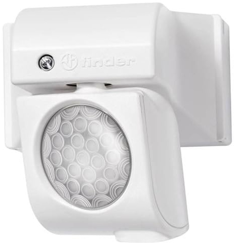 Finder Series 18 – Rilevatore di movimento Outdoor a spinta a bianco
