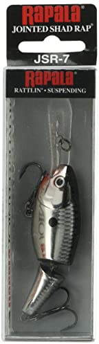 Rapala Luhr-Jensen Jointed Shad Rap 7 cm Ch, Chrom