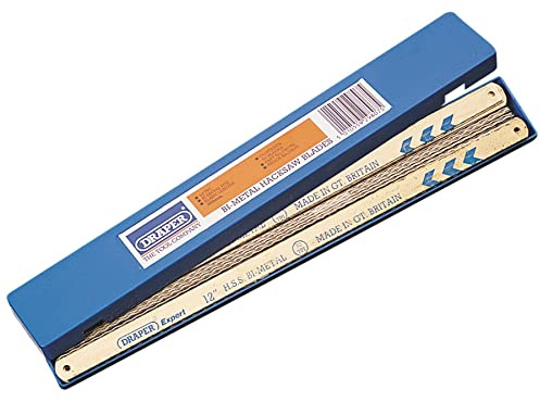 Draper 29807 Expert 32 TPI Bi-Metal Hacksaw Blades, 300mm, Pack of 50