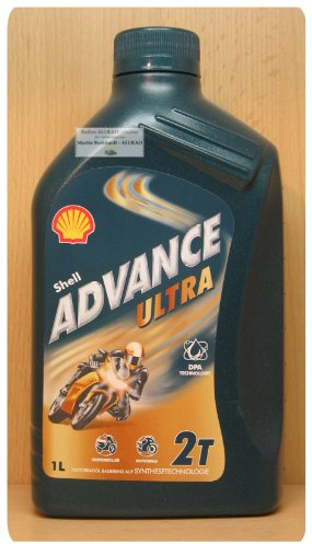 Shell Advance Ultra 2 T Lubrificante 100% Sintetico per Moto 2 Tempi 1 Litro Euro/lt 9,20