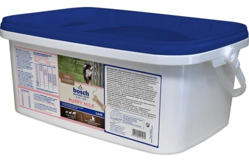 bosch HPC Puppy Milk | Milchersatzpulver zur mutterlosen Aufzucht von Welpen | zum schonenden Übergang von Muttermilch zur festen Nahrung | 2 kg Nachfüllbeutel
