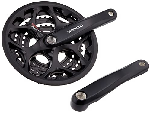 SHIMANO Tourney FC-A073 Kurbelgarnitur 7/8-fach schwarz 2020 MTB