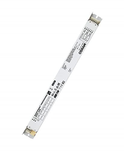 OSRAM Lamps elektronisches Vorschaltgerät (EVG), QUICKTRONIC PROFESSIONAL 5, EVG LL/KLL non-DIM, QTP5 2X49/220-240, 4008321329431, Weiß