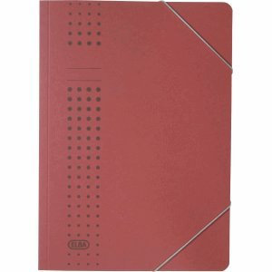 Eckspanner ELBA chic, A4, Karton bordeaux