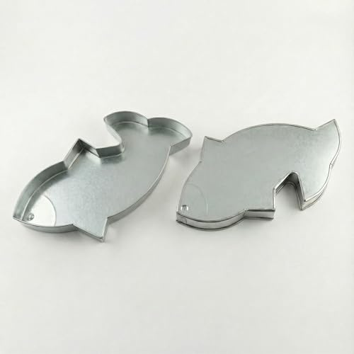 EUROTINS Fish Shaped Cake Pan Birthday Novelty Baking Cake Tin 15 x 7 - 2 deep