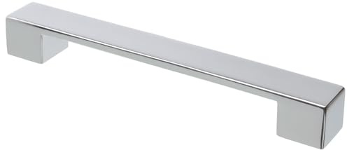 Küchengriff Chrom glänzend Möbelgriff BA 160 mm Schrankgriff Türgriff *626-04