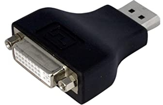 StarTech Adaptador Compacto Pasivo DisplayPort a DVI-D (DP2DVIADAP) | DisplayPort 1.2 HBR2 a DVI-D monoenlace, HDCP 1.3, Paso de EDID y DDC