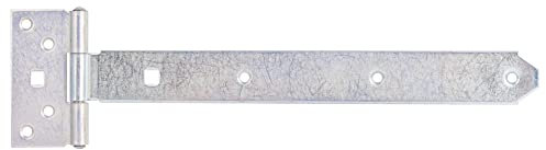 Alberts 310714 Kreuzgehänge | mit verpresstem Stift | galvanisch verzinkt, dickschichtpassiviert | Band 292 x 34 mm | Scharnier 90 x 45 mm