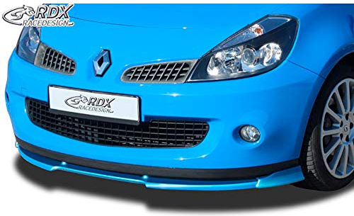 RDX Spoiler delantero Clio 3 RS Phase 1 Alerón delantero frontal VARIO-X