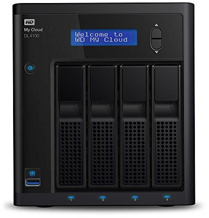 WD My Cloud DL4100 NAS Série Professionnelle 24 To - 4 Baies - WDBNEZ0240KBK-EESN