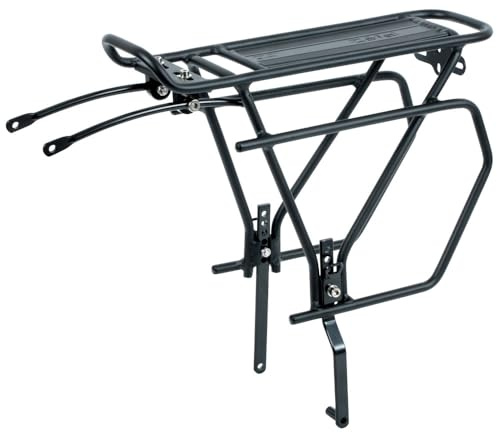 ZEFAL Raider R70 Porte Bagage Arrière Tout en Aluminium-Adaptable Aux Différents Types De Vélo Mixte Adulte, Noir, 340 x 165 mm