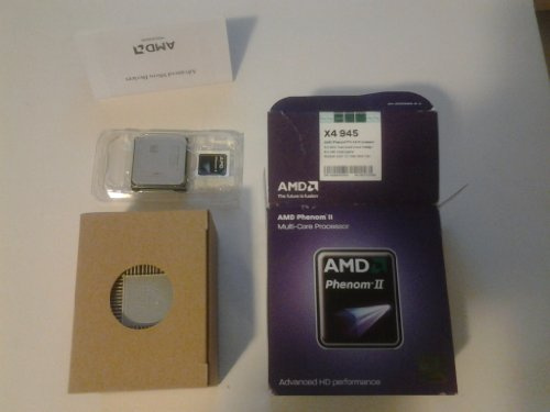 AMD Phenom II X4 Quad-core 945 3GHz 6MB L3 Caja - Procesador (AMD Phenom, 3 GHz, Socket AM3, 45 nm, 64 bits, 6 MB)